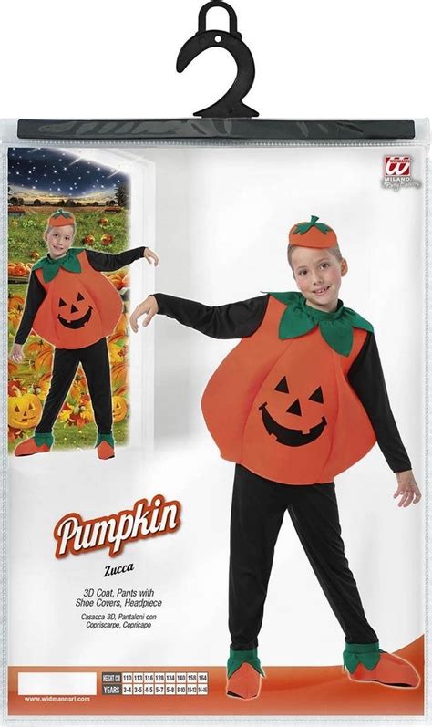 Pompoen Kostuum Pompoen Kind Cute Pumpkin Kostuum Kind Maat