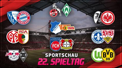 EAFC 24 SPIELTAG 22 BUNDESLIGA SPORTSCHAU YouTube