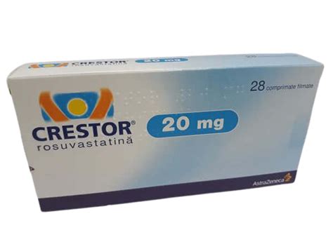 Crestor 20mg 28 Comprimate Filmate Astrazeneca Drmax Farmacie