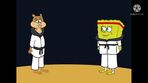 Sandy Cheeks Vs Spongebob Squarepants The Fry Cook Games Edit