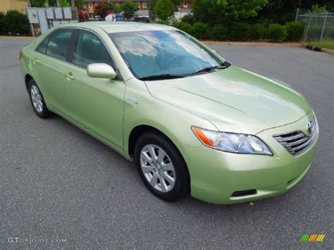 Toyota Camry Green Paint