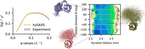 Determination Of Protein Structural Ensembles By Hybrid Resolution Saxs