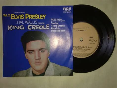 Elvis Presley King Creole Vol Ep Ex Australian Issue