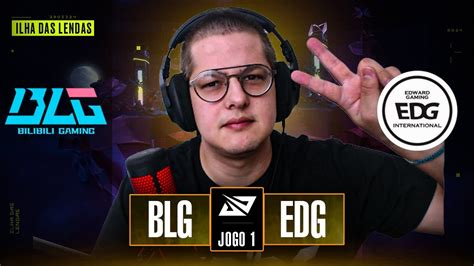 BLG X EDG Jogo 1 MD3 LPL Spring 2024 DIA 13 YouTube