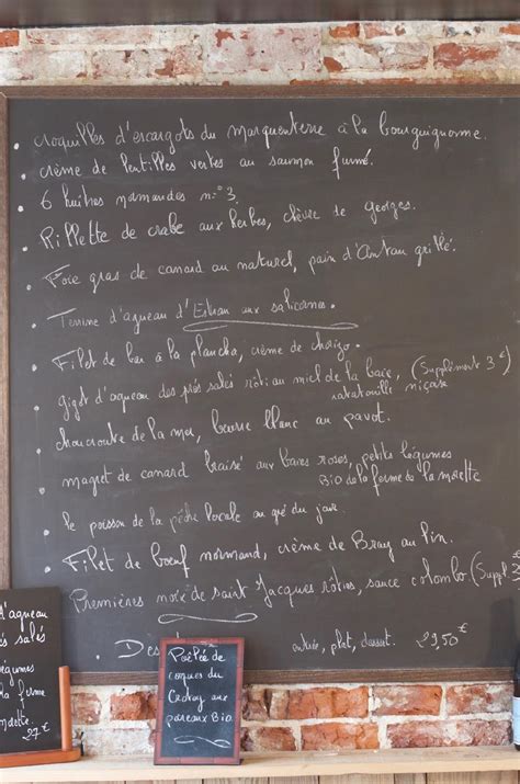 Carta del restaurante Le Carré Gourmand Le Crotoy