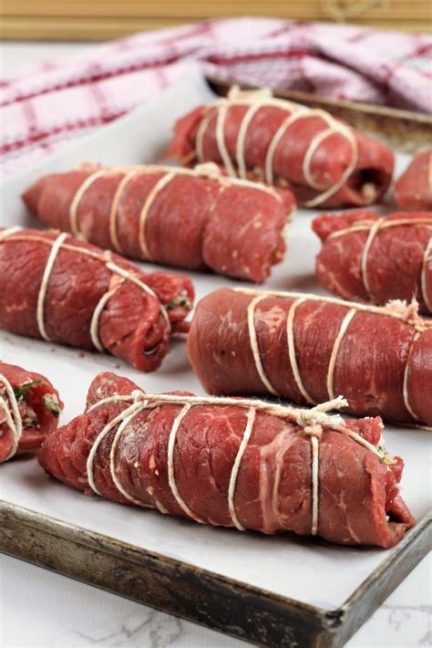 Beef Braciole with Prosciutto and Raisins - Mangia Bedda