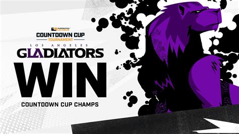 Los Angeles Gladiators Win The Overwatch League Countdown Cup