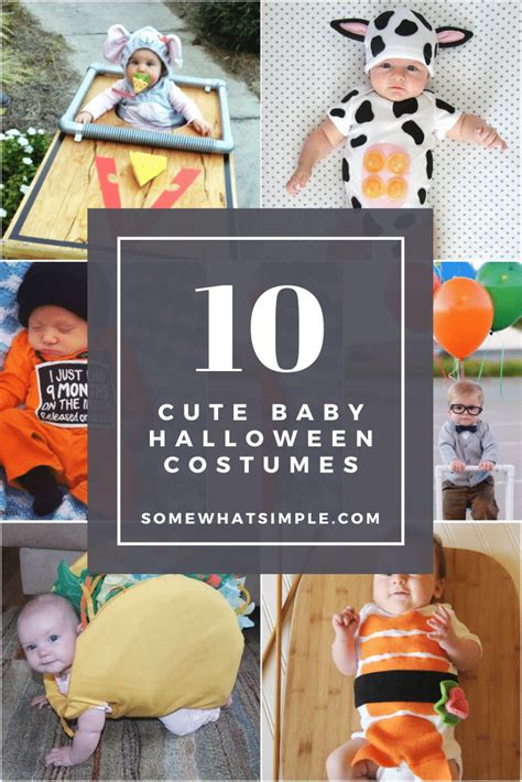 10 Cutest Diy Baby Costumes For Halloween Somewhat Simple