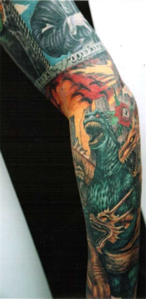 Tatuagens incríveis do Godzilla