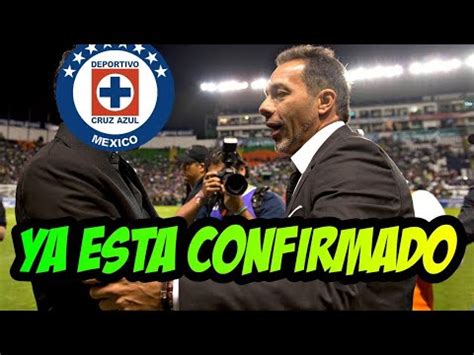 LO ACABAN DE CORRER Y AHORA ES EL NUEVO DIRECTOR TECNICO DEL CRUZ AZUL