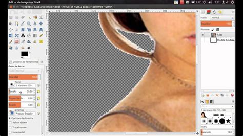 GIMP 2 8 Tutorial Recorte De Imagen Con Fondo Regular E Irregular YouTube