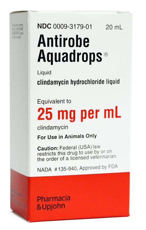 Antirobe Aquadrop 25mg/ml 20 ml