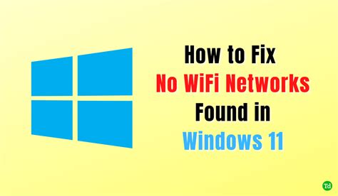 7 sposobów na naprawienie braku sieci Wi Fi w systemie Windows 11