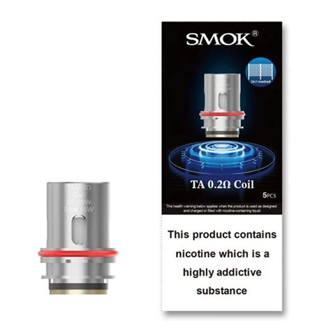 Smok TA replacement coils - 5 Pack - Red Star Vapor