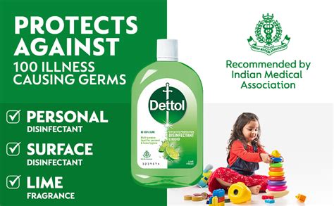 Dettol Liquid Disinfectant For Floor Cleaner Surface Disinfection