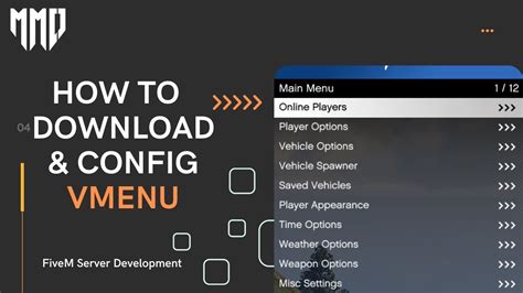 How To Install And Setup VMenu On YOUR FiveM Server 2023 YouTube