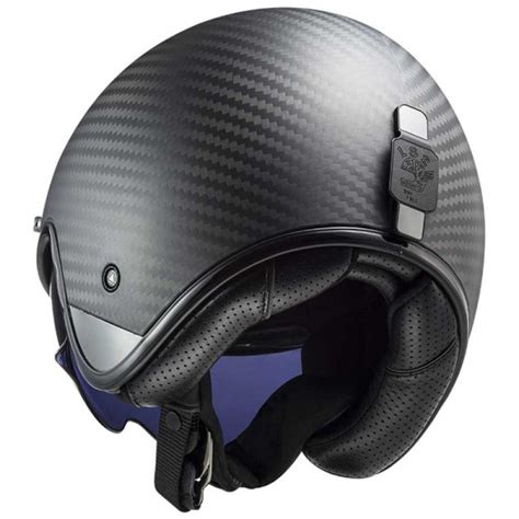 Casque Jet LS2 Bob C OF601 Carbone Mat