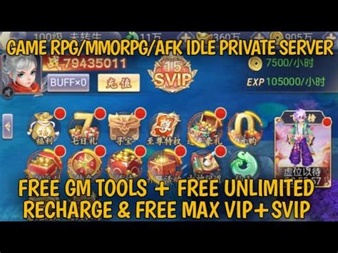 Game Rpg Mmorpg Afk Idle Private Server Free Gm Tools Free