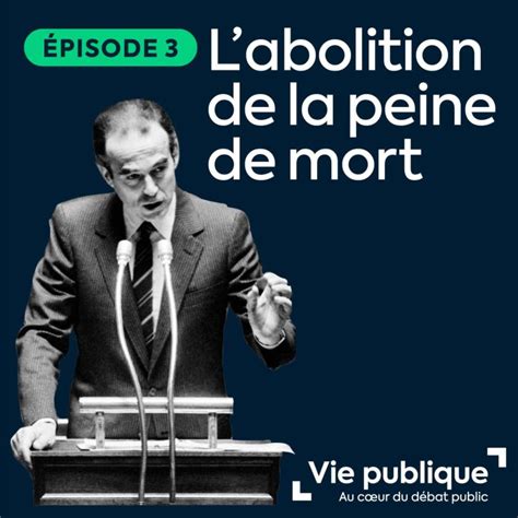 L Abolition De La Peine De Mort Une Loi Irr Vocable Lactualit