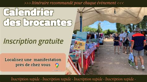 Fleury Calendrier Des Brocantes