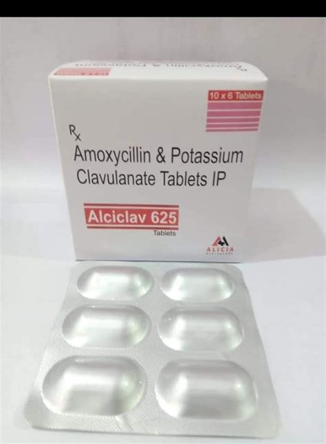 Alciclave Amoxicillin Potassium Clavulanate Tablet Mg Rs