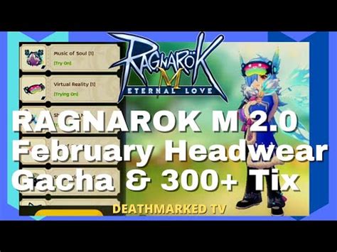 Ragnarok M February Headwear Gacha Rolling Almost Free