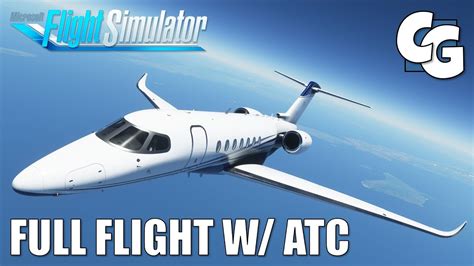 Full Flight With Atc On A Luxurious Private Jet Microsoft Flight