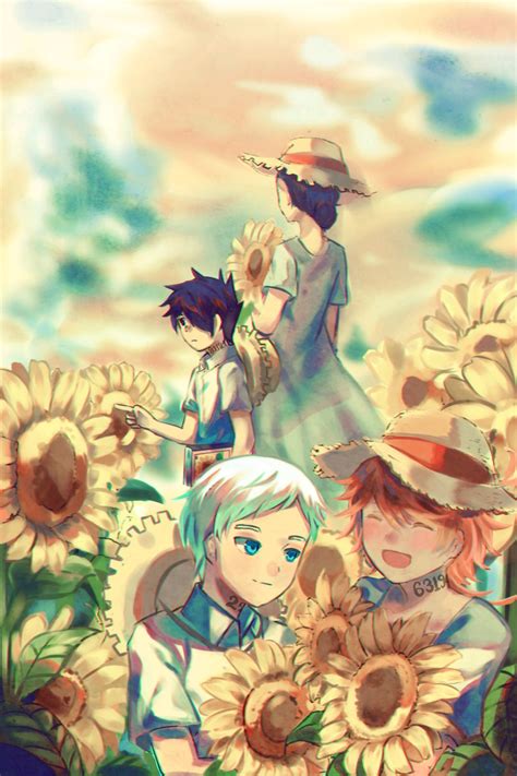 Обещанный Неверленд/Yakusoku no Neverland | Arte de anime, Personajes ...