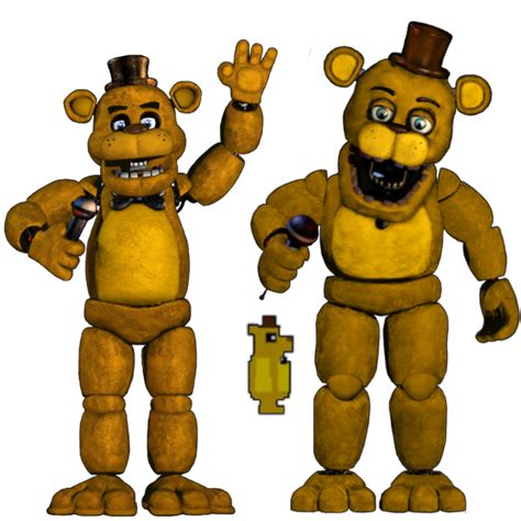 Old Fredbear V1 O V2 Old Edit By Karolcito99 On Deviantart