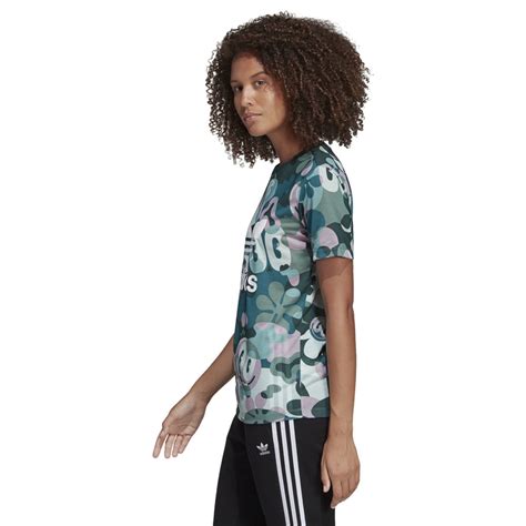 Camiseta Adidas Originals Trefoil Feminina Camiseta é Na Artwalk