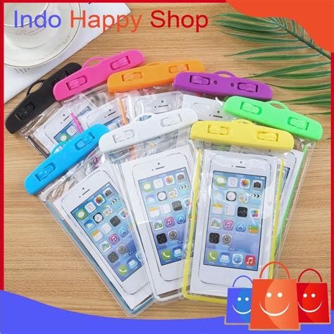 Sarung Hp Anti Air Universal Handphone Cover Tahan Air Waterproof Case