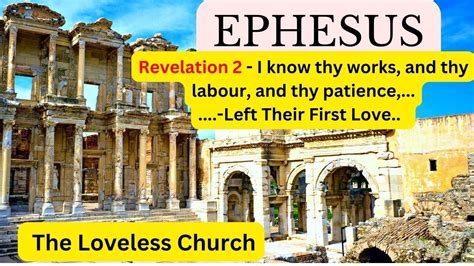 Revelation 2 Church Of Ephesus The Loveless Church YouTube