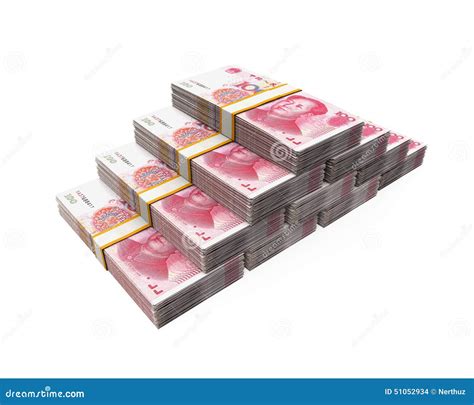 Stacks Of Chinese Yuan Banknotes Stock Photo Image Of Group Banking