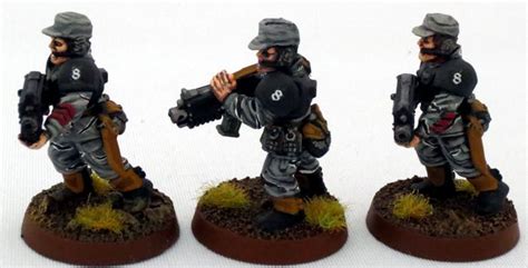 8th Regiment Astra Militarum Captain Brown Imperial Guard