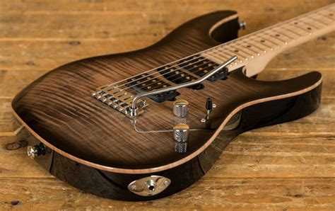 Suhr Modern Pro Trans Charcoal Burst Maple 510 Hsh