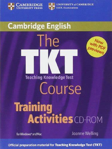 The TKT Course Training Activities - Welling, Joanne: 9780521144421 ...