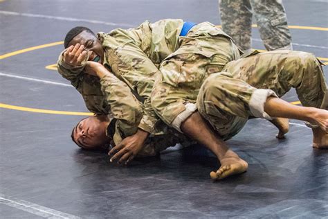 Service Members Test Warrior Spirit At Mdw Combatives Tournament