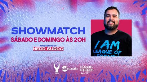 SHOWMATCH LEAGUE OF LEGENDS WILD RIFT DIA 1 LIGA DOS SURDOS