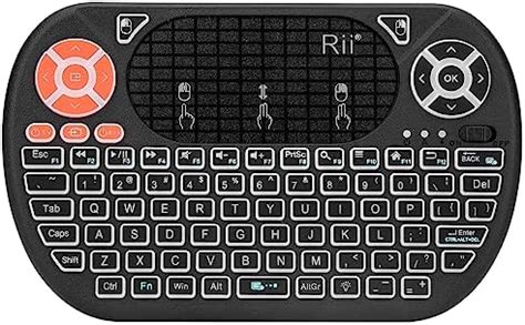 Amazon Easytone Backlit Mini Wireless Keyboard With Touchpad Mouse