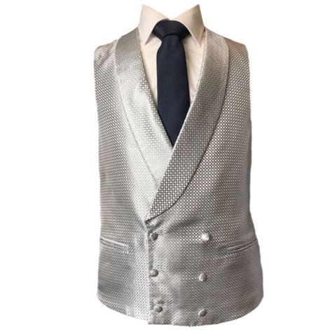 Grey Double Breasted Waistcoat Vest Wedding Formal Uk Mens A42 Ebay