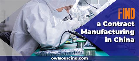 Find A Contract Manufacturing In China Saving Money Tips