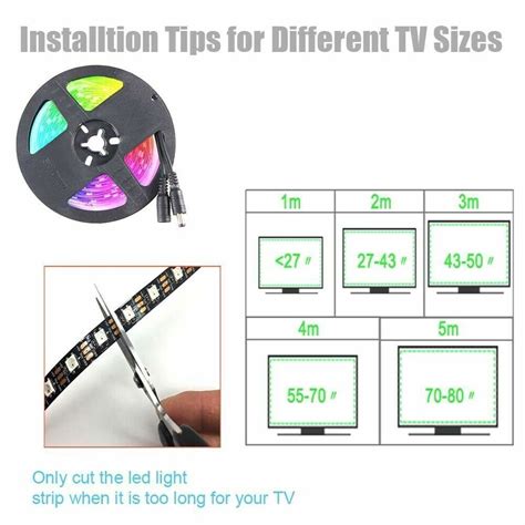 HIGH QUALITY PC LED Strip Light 5V WS2812B USB 5050 RGB Dream Color Kit