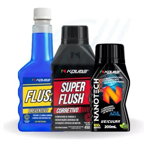 Motor Flush Preventivo Nanotech Flush Corretivo Frete Gr Tis