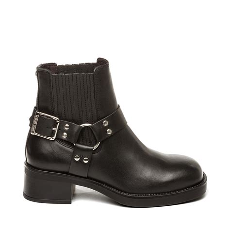 Breaker Black Leather Steve Madden España