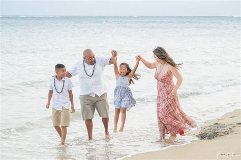 Under Swaying Palms - Oahu Beach Photography for The White Family