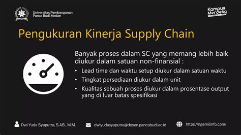 Pengukuran Kinerja Supply Chain Pptx