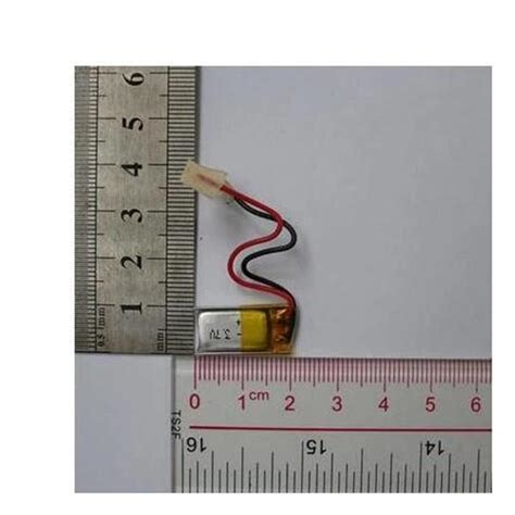 Batterie aste au lithium polymère articulation po 3 7V 201020 40mAh