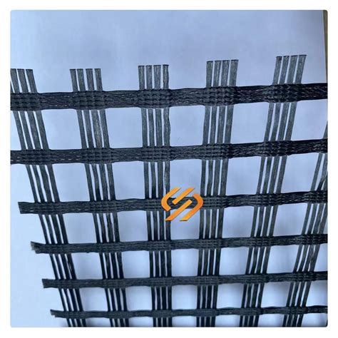 Polyester Uniaxial Geogrid Biaxial Geogrid Tensile Strength 100 50 150