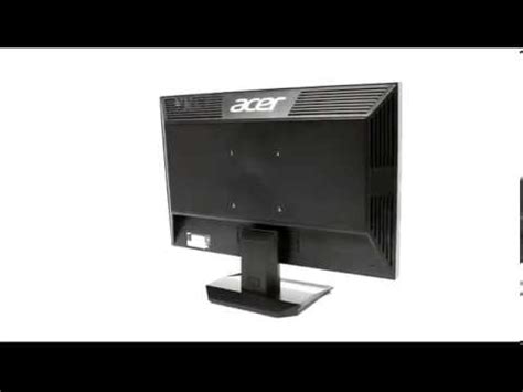 Acer V223w 22 Class Widescreen Lcd Monitor P764 2205 Rb50 YouTube