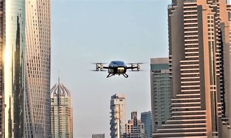 El futuro es hoy Taxi volador realiza su primer paseo en Dubái